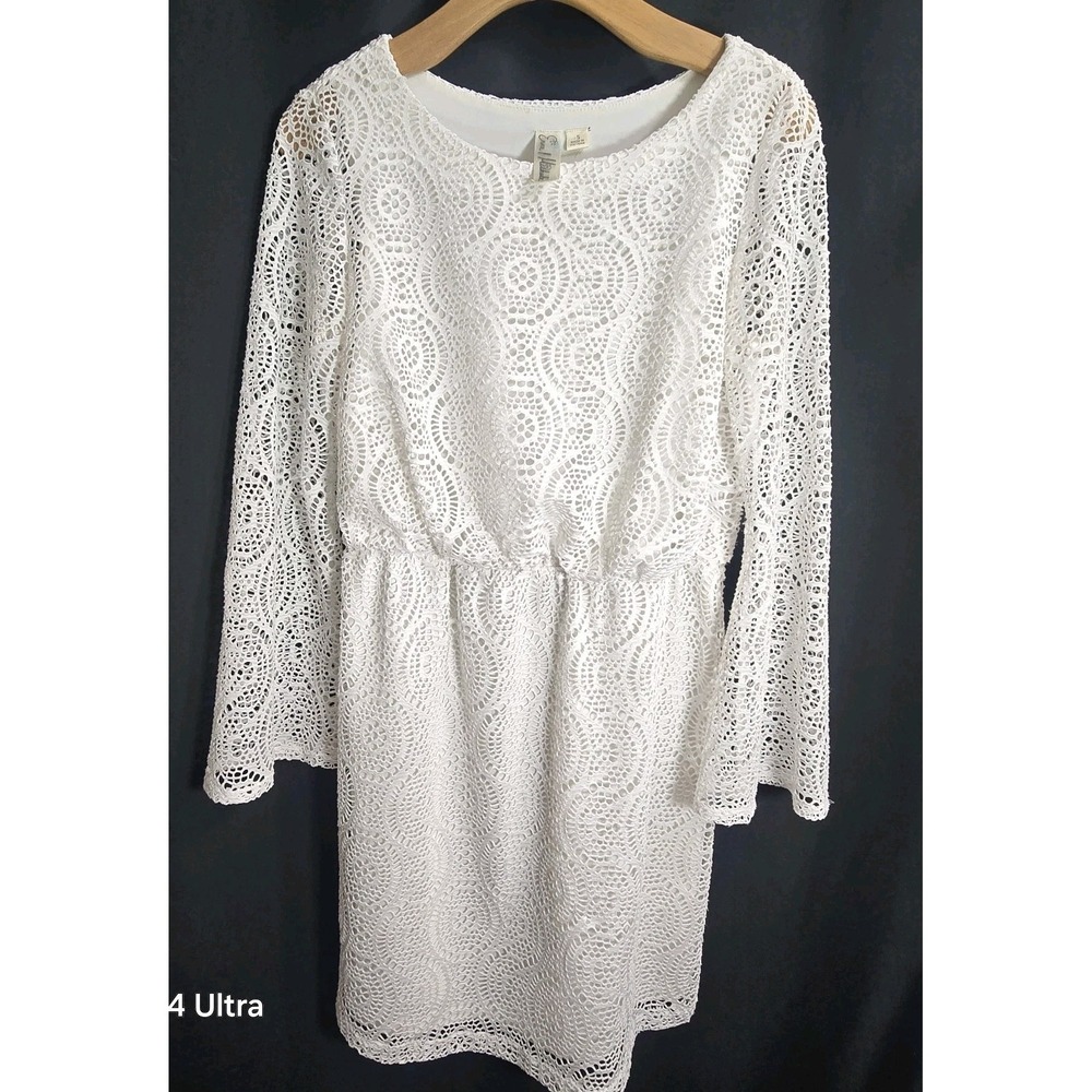 Emma & Michele All Over Lace Dress Womens Size S   Boho Hippie Beach Summer - Picture 2 of 13